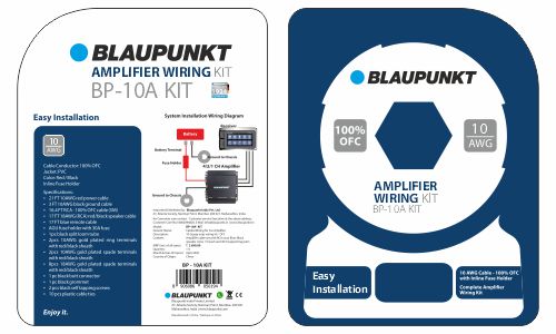 Blaupunkt BP - 10A KIT Amplifier Wiring Kit (OFC)