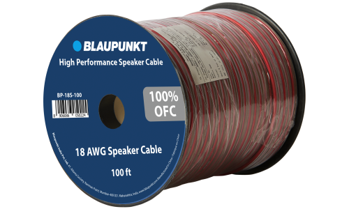 Blaupunkt BP-18S-100 (18 GA OFC speaker wire - 100 ft)